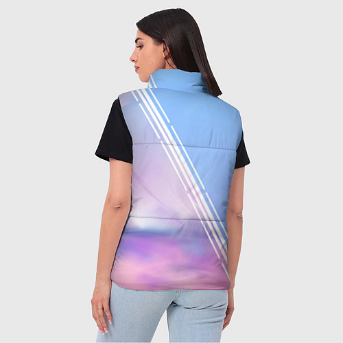 Женский жилет Genshin Impact / 3D-Черный – фото 4