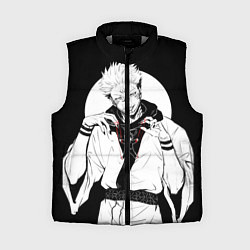 Женский жилет Сукуна, цвет: 3D-светло-серый