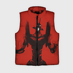 Женский жилет Евангилион, цвет: 3D-черный