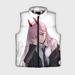 Женский жилет Человек Бензопила, цвет: 3D-красный