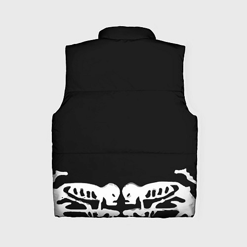 Женский жилет ГРАЖДАНСКАЯ ОБОРОНА, / 3D-Светло-серый – фото 2