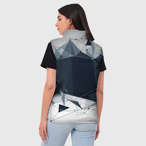 Женский жилет DEATH STRANDING / 3D-Черный – фото 4