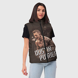 Женский жилет ДАСТИН ПОРЬЕ, цвет: 3D-светло-серый — фото 2