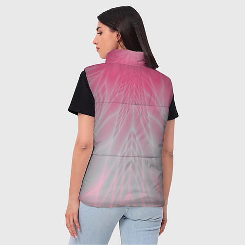 Женский жилет Абстракция / 3D-Черный – фото 4