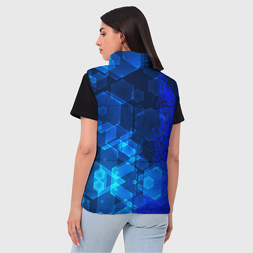 Женский жилет Volkswagen / 3D-Черный – фото 4