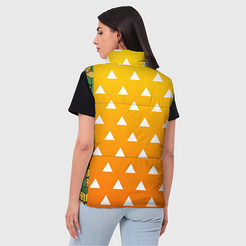 Женский жилет ТАНДЖИРО ЗЕНИТЦУ ТОМИОКА / 3D-Черный – фото 4