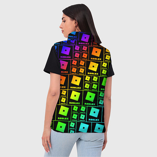 Женский жилет ROBLOX / 3D-Черный – фото 4