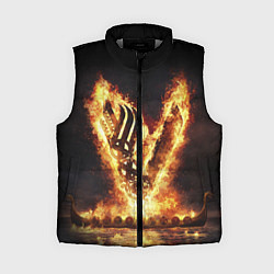 Женский жилет ВИКИНГИ VIKINGS V, цвет: 3D-светло-серый