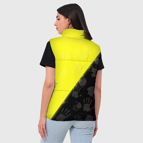 Женский жилет Little Nightmares / 3D-Черный – фото 4