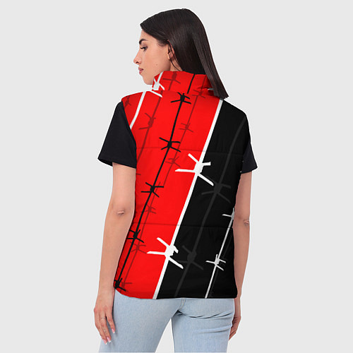 Женский жилет SCUM / 3D-Черный – фото 4