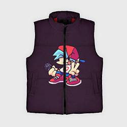 Женский жилет Boyfriend, цвет: 3D-красный