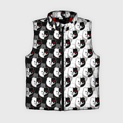 Женский жилет MONOKUMA МОНОКУМА PATTERN, цвет: 3D-красный