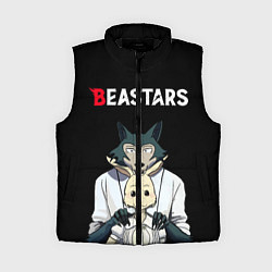 Женский жилет Beastars Выдающиеся звери, цвет: 3D-черный