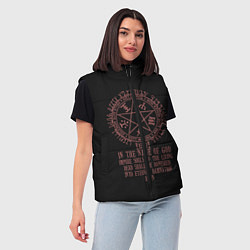 Женский жилет Cromwell Seal, цвет: 3D-черный — фото 2