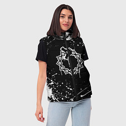 Женский жилет 7 СМЕРТНЫХ ГРЕХОВ МЕЛИОДАС, цвет: 3D-светло-серый — фото 2