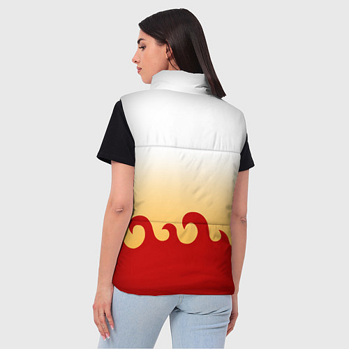 Женский жилет ШИНДЖУРО РЕНГОКУ KNY / 3D-Светло-серый – фото 4