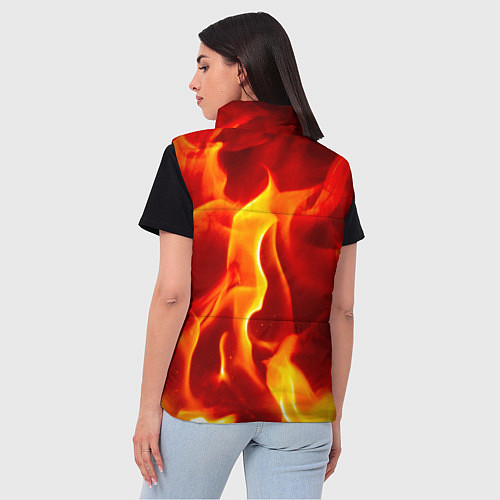 Женский жилет Fire Fox / 3D-Светло-серый – фото 4