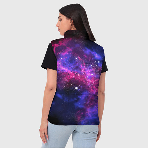 Женский жилет Distant space / 3D-Черный – фото 4