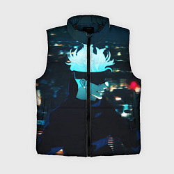 Женский жилет Магическая битва, цвет: 3D-черный