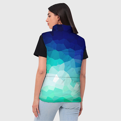 Женский жилет Mazda Motor / 3D-Светло-серый – фото 4