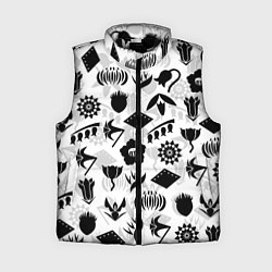 Женский жилет БЛИЧ КАПИТАНЫ ГОТЕЙ 13 ЭМБЛЕМЫ, цвет: 3D-черный