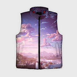 Женский жилет Долина, цвет: 3D-красный