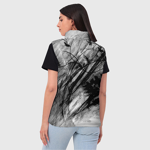 Женский жилет DARK SOULS ТЁМНЫЙ МИР / 3D-Светло-серый – фото 4