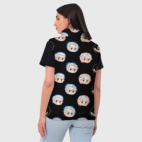 Женский жилет DMC Pattern / 3D-Черный – фото 4