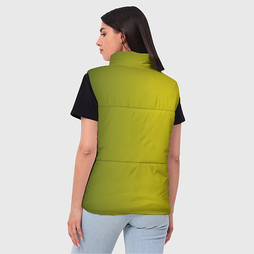 Женский жилет Shrek is Yelling / 3D-Черный – фото 4