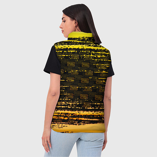 Женский жилет PUBG ПАБГ / 3D-Черный – фото 4