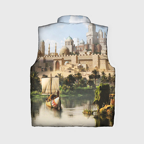 Женский жилет Принц Персии классика / 3D-Светло-серый – фото 2