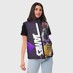 Женский жилет Леброн, цвет: 3D-черный — фото 2