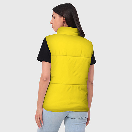 Женский жилет Geometry Dash: Smile / 3D-Черный – фото 4