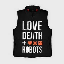 Женский жилет Love Death Robots, цвет: 3D-красный
