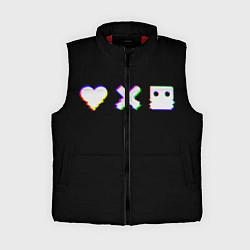 Женский жилет Love Death and Robots Glitch, цвет: 3D-красный
