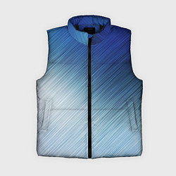 Женский жилет Текстура Оттенки льда, цвет: 3D-черный