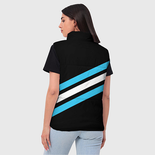 Женский жилет Сборная Аргентины / 3D-Черный – фото 4