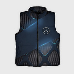 Женский жилет MERCEDES BENZ 3D Geometry 3Д, цвет: 3D-черный