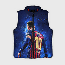 Женский жилет Leo Messi Лео Месси 10, цвет: 3D-красный