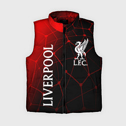 Женский жилет LIVERPOOL ЛИВЕРПУЛЬ СПОРТ, цвет: 3D-красный
