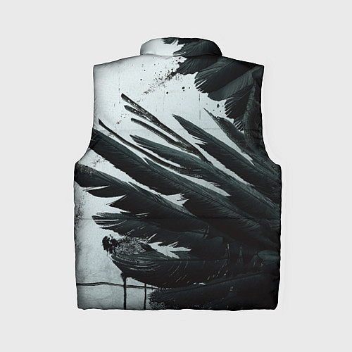 Женский жилет Resident Evil Village крылья / 3D-Светло-серый – фото 2