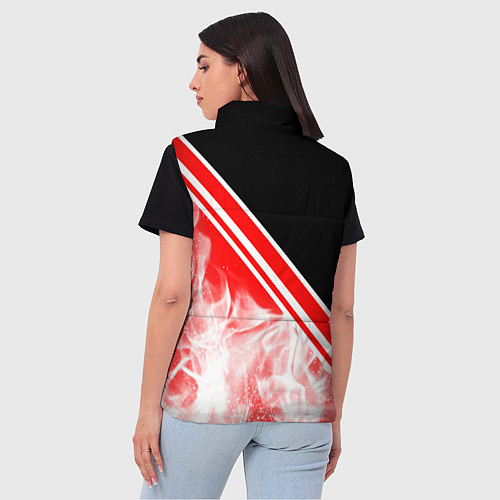 Женский жилет FC AJAX AMSTERDAM ФК АЯКС / 3D-Черный – фото 4