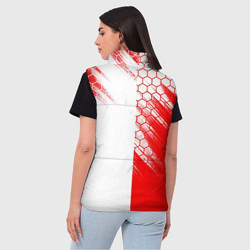 Женский жилет FC AJAX AMSTERDAM ФК АЯКС / 3D-Светло-серый – фото 4