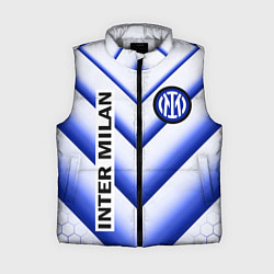 Женский жилет ИНТЕР МИЛАН INTER MILAN, цвет: 3D-светло-серый