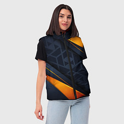 Женский жилет BLACK ORANGE, цвет: 3D-светло-серый — фото 2