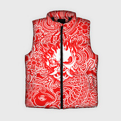 Женский жилет Samurai, цвет: 3D-черный