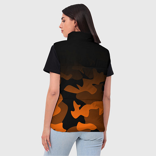 Женский жилет KTM MOTORCYCLES КТМ МОТОЦИКЛ / 3D-Черный – фото 4