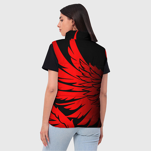 Женский жилет YAMAHA ЯМАХА МОТОСПОРТ / 3D-Черный – фото 4