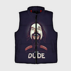 Женский жилет Большой Лебовский The Dude, цвет: 3D-красный