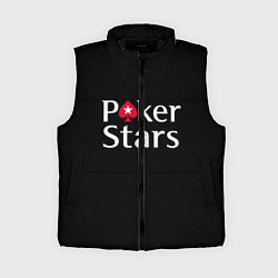 Женский жилет Poker Stars, цвет: 3D-черный